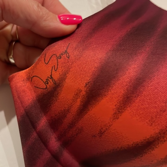 VICTORIA SECRET reversible bra / multi way wear straps orange zebra ombré 34C - Picture 10 of 13